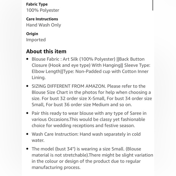 Chandrakala Women's Party Wear Bollywood Indian Style Saree Blouse Padded - Picture 5 of 9